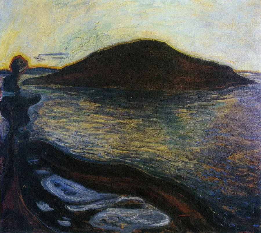 Het Eiland - Edvard Munch