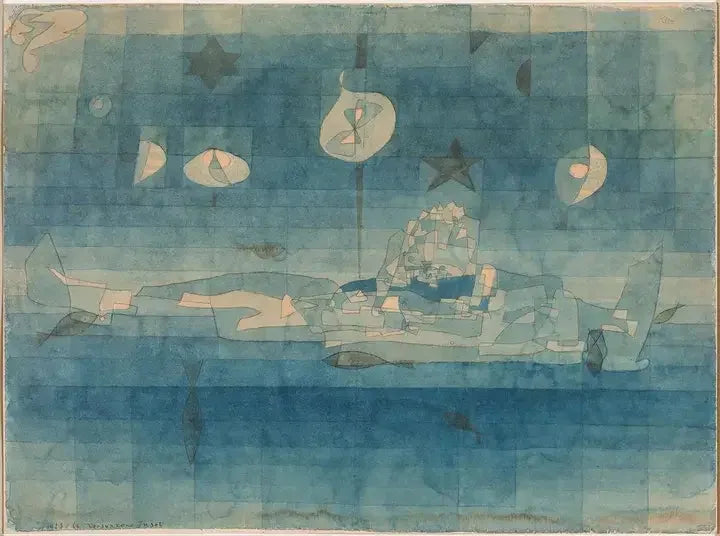 Het Verzonken Eiland - Paul Klee