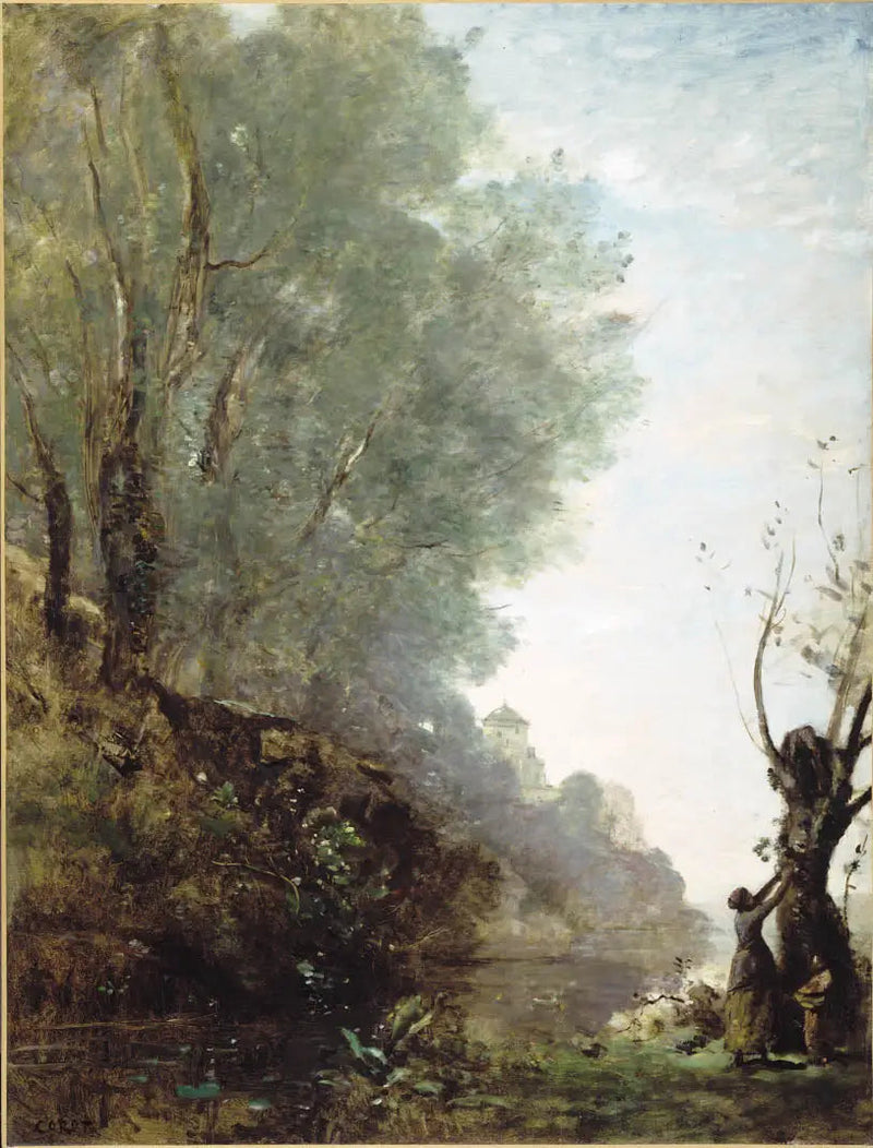 Het gelukkige eiland - Jean-Baptiste Camille Corot