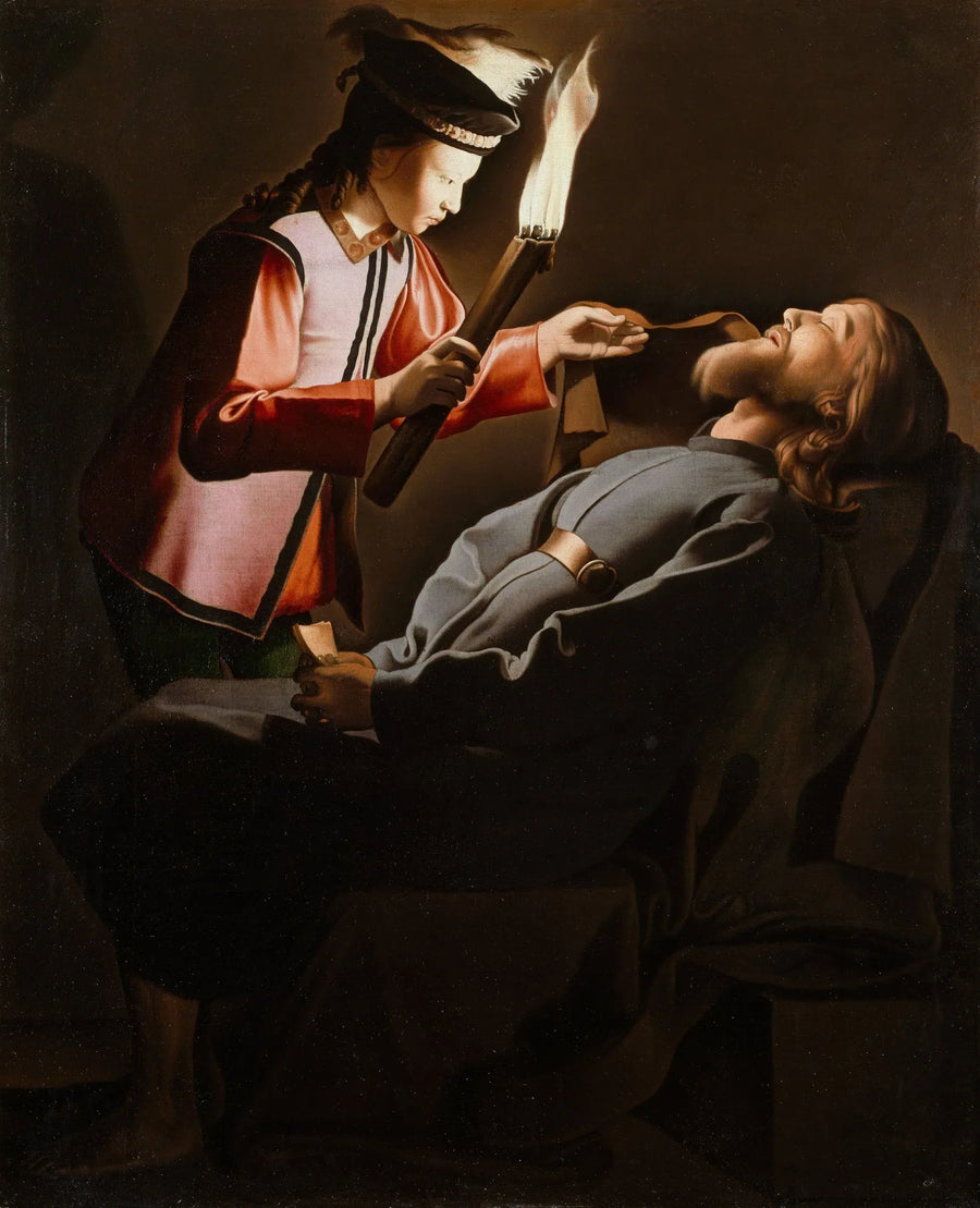 Het beeld van Sint Alexis - Georges de La Tour