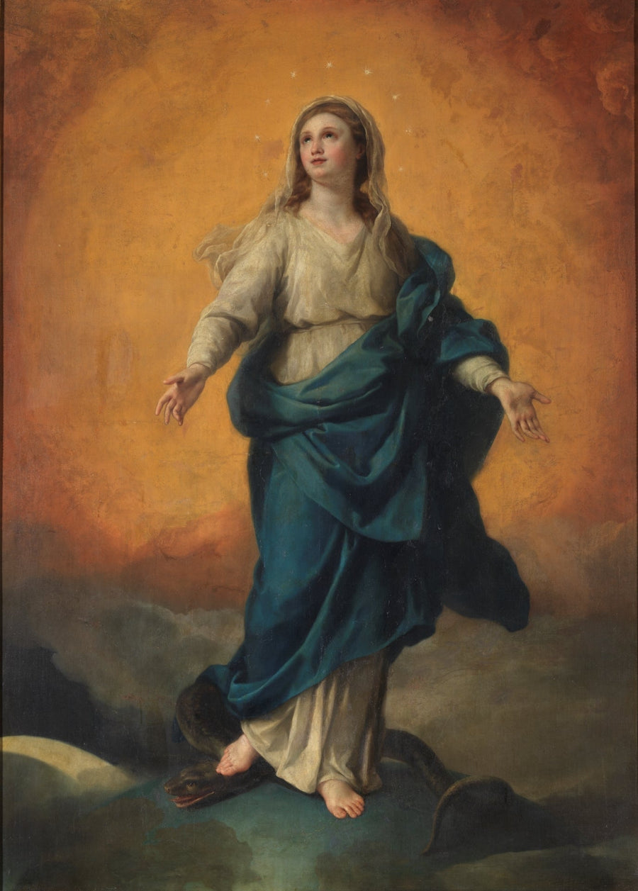 De Onbevlekte Ontvangenis - Anton Raphael Mengs
