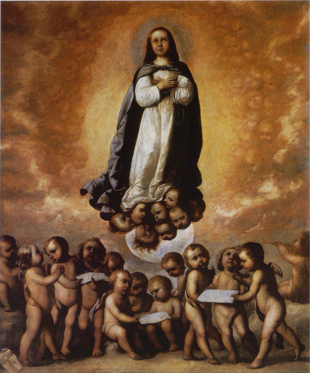 De Onbevlekte Ontvangenis als kind - Francisco de Zurbarán