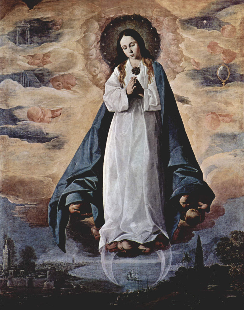 De Onbevlekte Ontvangenis - Francisco de Zurbarán