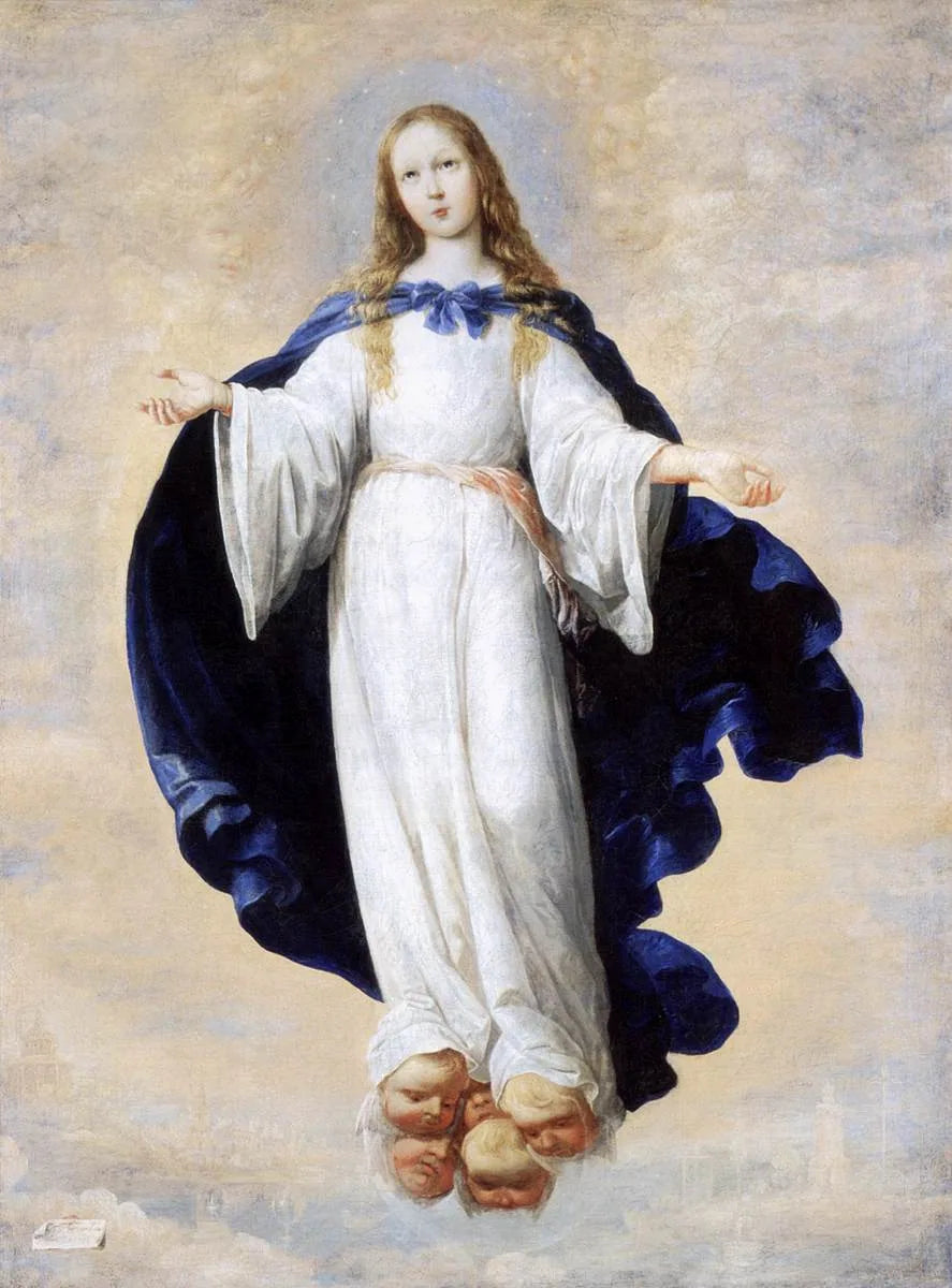 De Onbevlekte Ontvangenis - Francisco de Zurbarán