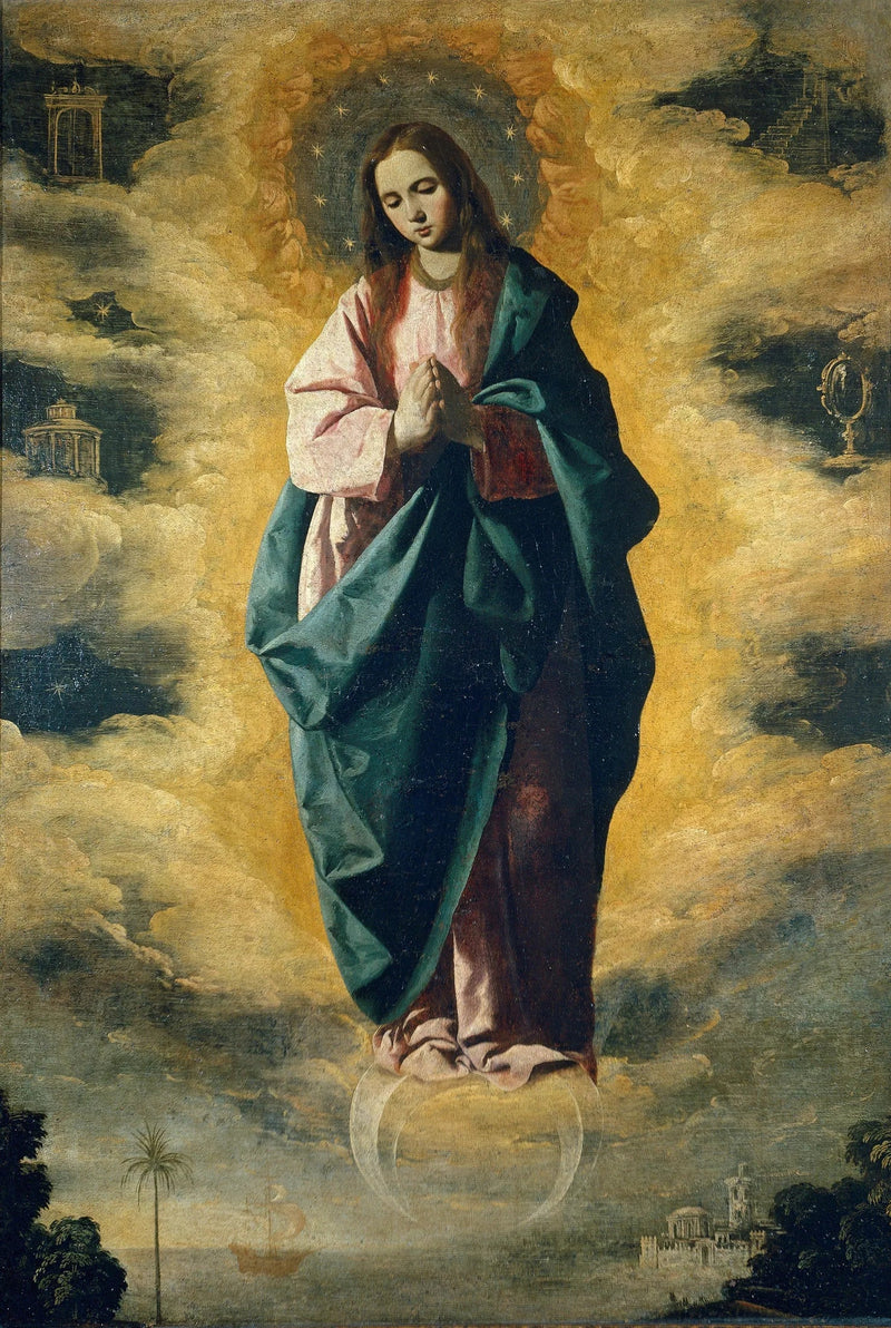 De Onbevlekte Ontvangenis - Francisco de Zurbarán
