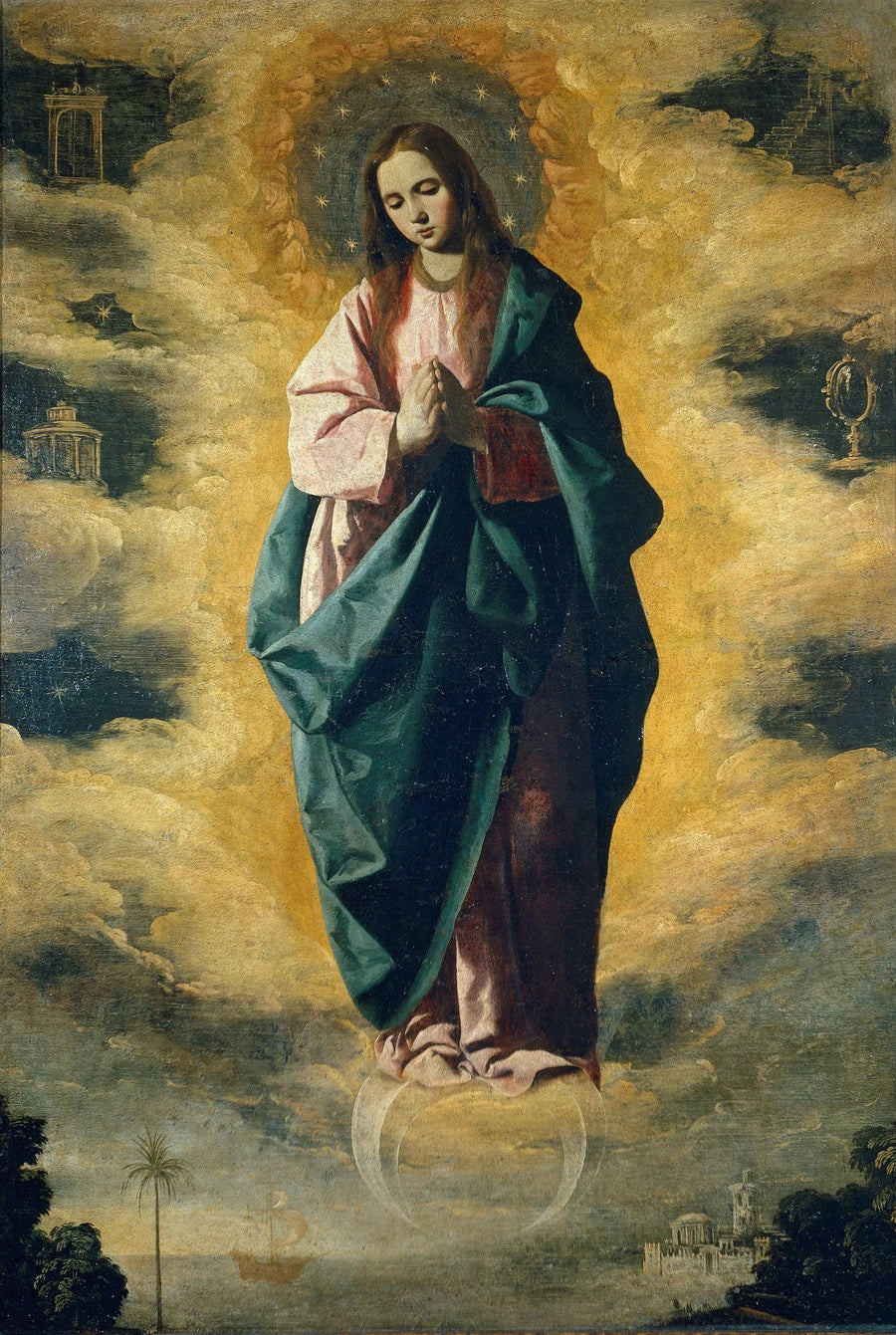 De Onbevlekte Ontvangenis - Francisco de Zurbarán