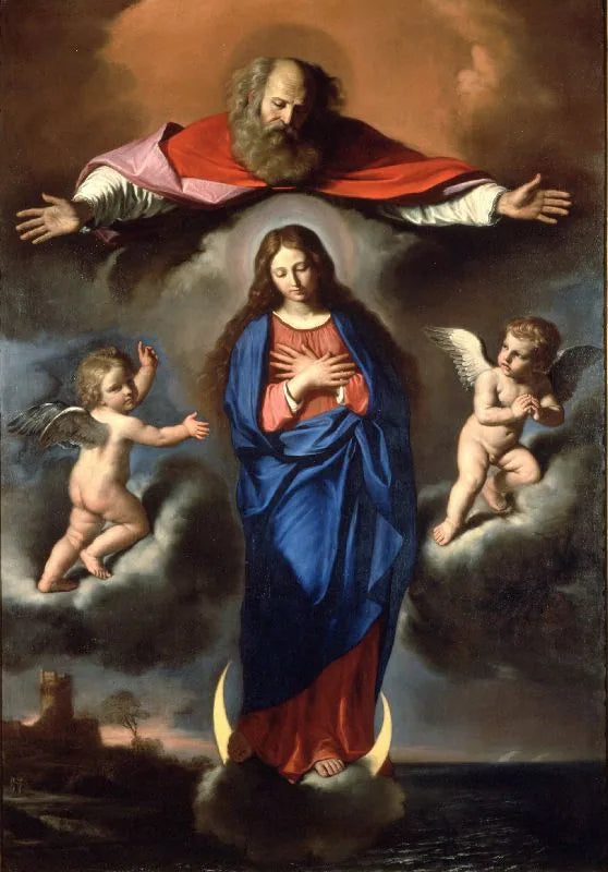 De Onbevlekte Ontvangenis - Guercino