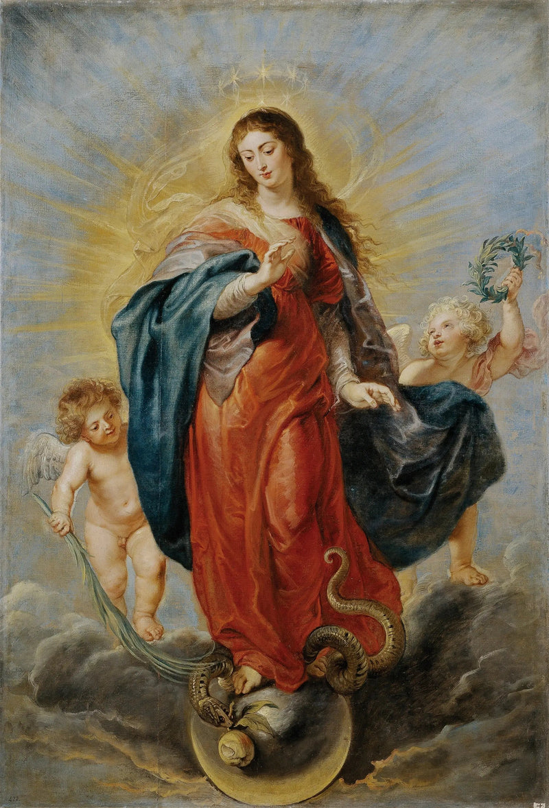 De Onbevlekte Ontvangenis - Peter Paul Rubens