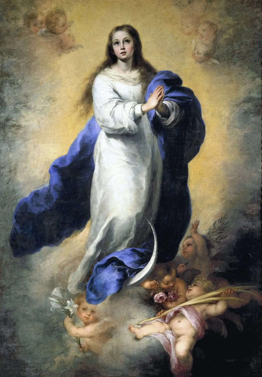 De Onbevlekte Ontvangenis van El Escorial - Bartolomé Esteban Murillo

Source:
L'Immaculée de l'Escorial - Bartolomé Esteban Murillo