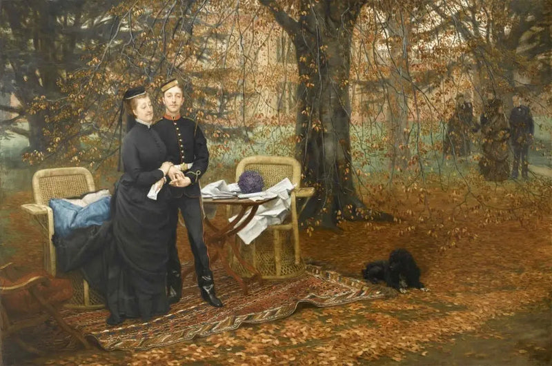 De keizerin Eugénie en de prins impérial in het park van Camden Place - James Tissot

Source:
L'Impératrice Eugénie et le Prince impérial dans le parc de Camden Place - James Tissot
