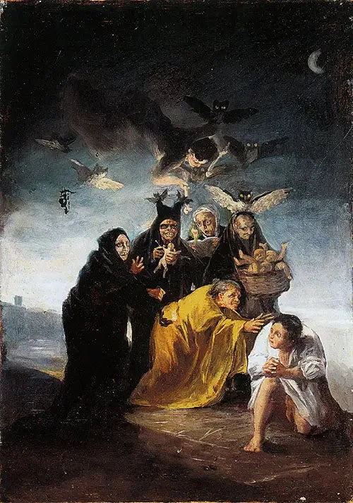 De bezwering - Francisco de Goya