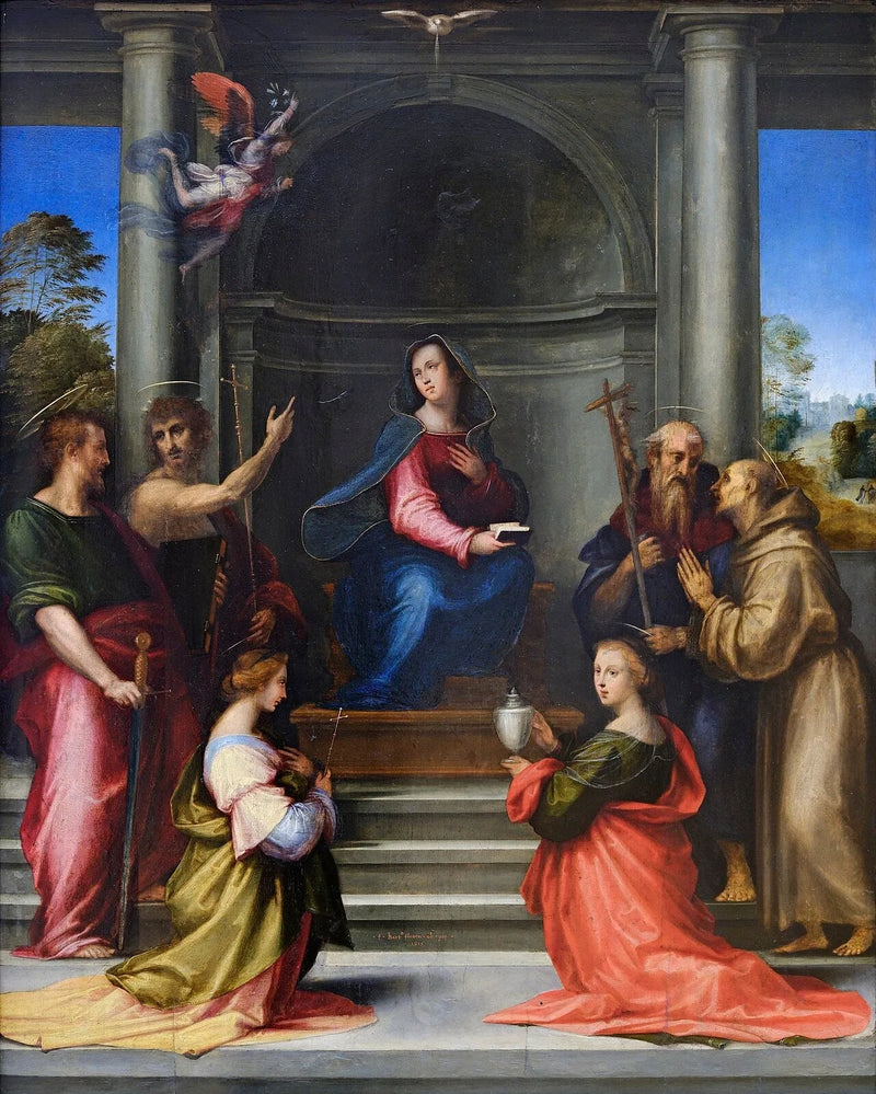 De incarnatie van Christus - Fra Bartolomeo