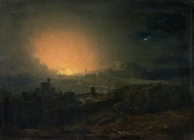 De brand in Edinburgh - John Martin

Source:
L'incendie d'Édimbourg - John Martin