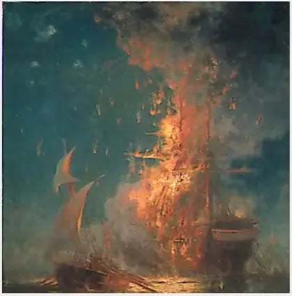 De brand van de « Philadelphia » - Edward Moran

Source:
L'incendie du « Philadelphia » - Edward Moran