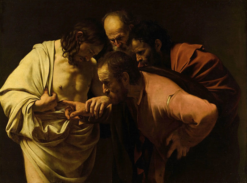 De Ongeloof van de heilige Thomas - Caravaggio