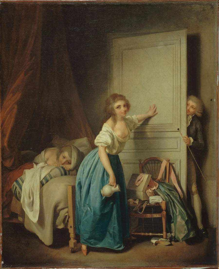 De Onbeschaamde - Louis-Léopold Boilly

Source:
L'Indiscret - Louis-Léopold Boilly
