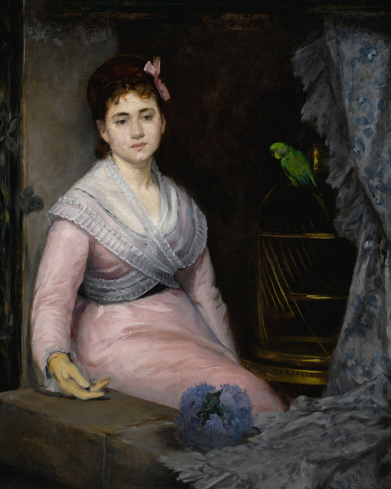 De luiheid - Eva Gonzalès