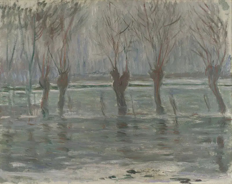 De overstroming - Claude Monet