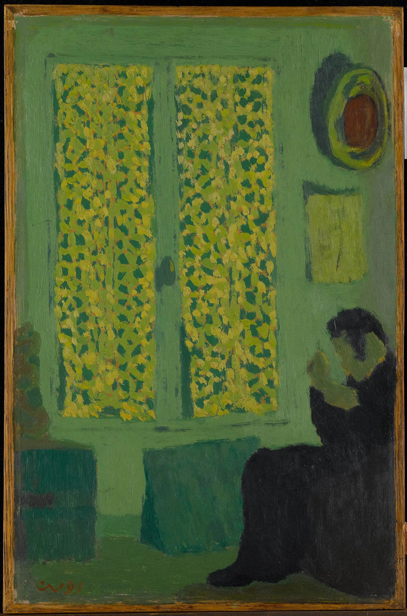 Het Groene Interieur - Édouard Vuillard