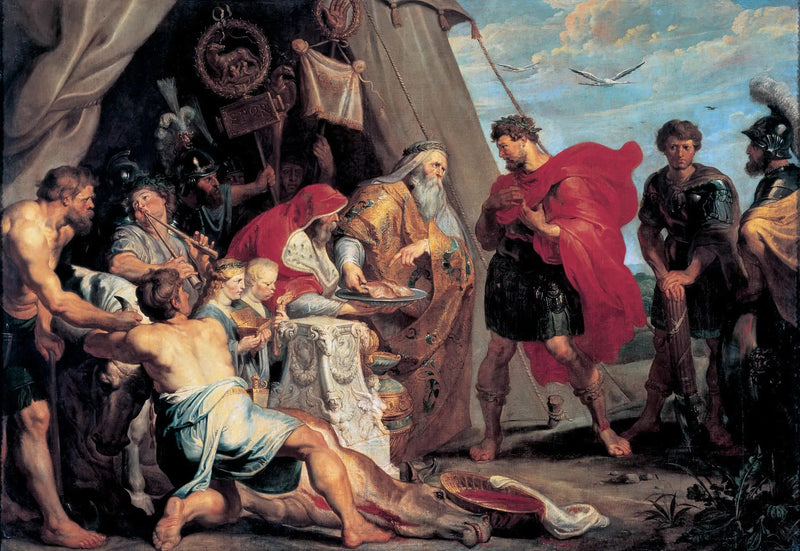 De interpretatie van het slachtoffer - Peter Paul Rubens