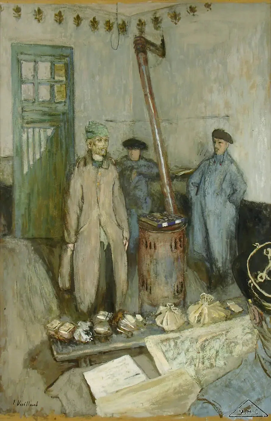 Ondervraging van de gevangene - Édouard Vuillard