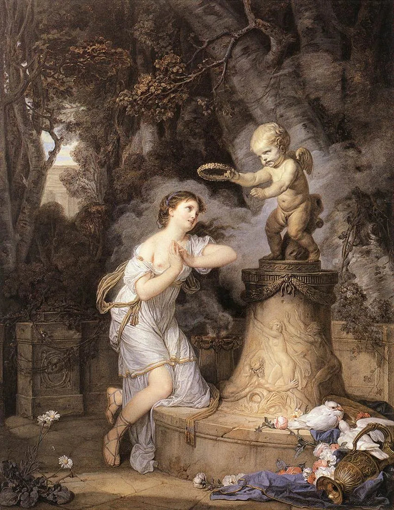 De offerande aan de liefde - Jean-Baptiste Greuze