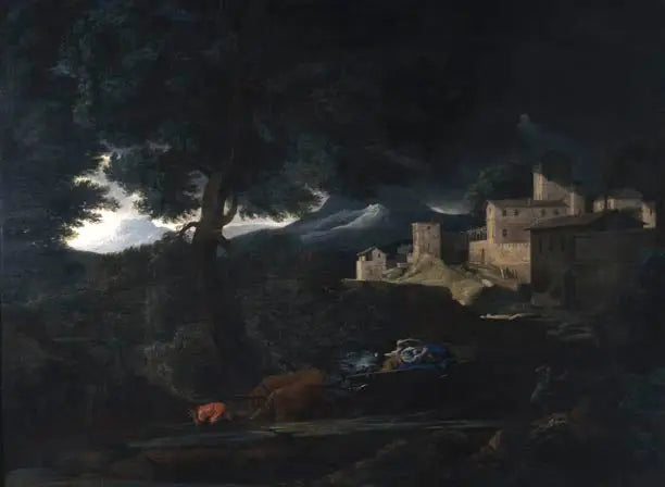 Het Onweer - Nicolas Poussin