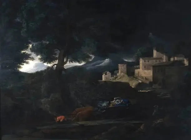 Het Onweer - Nicolas Poussin