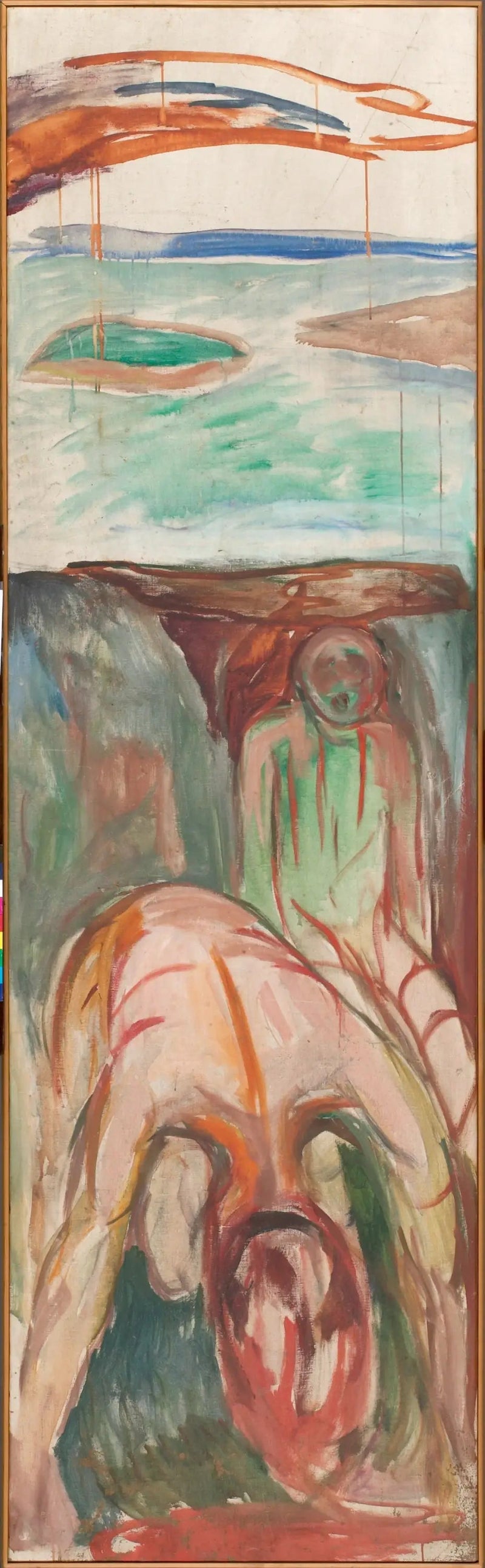De Storm: rechter middenstuk - Edvard Munch