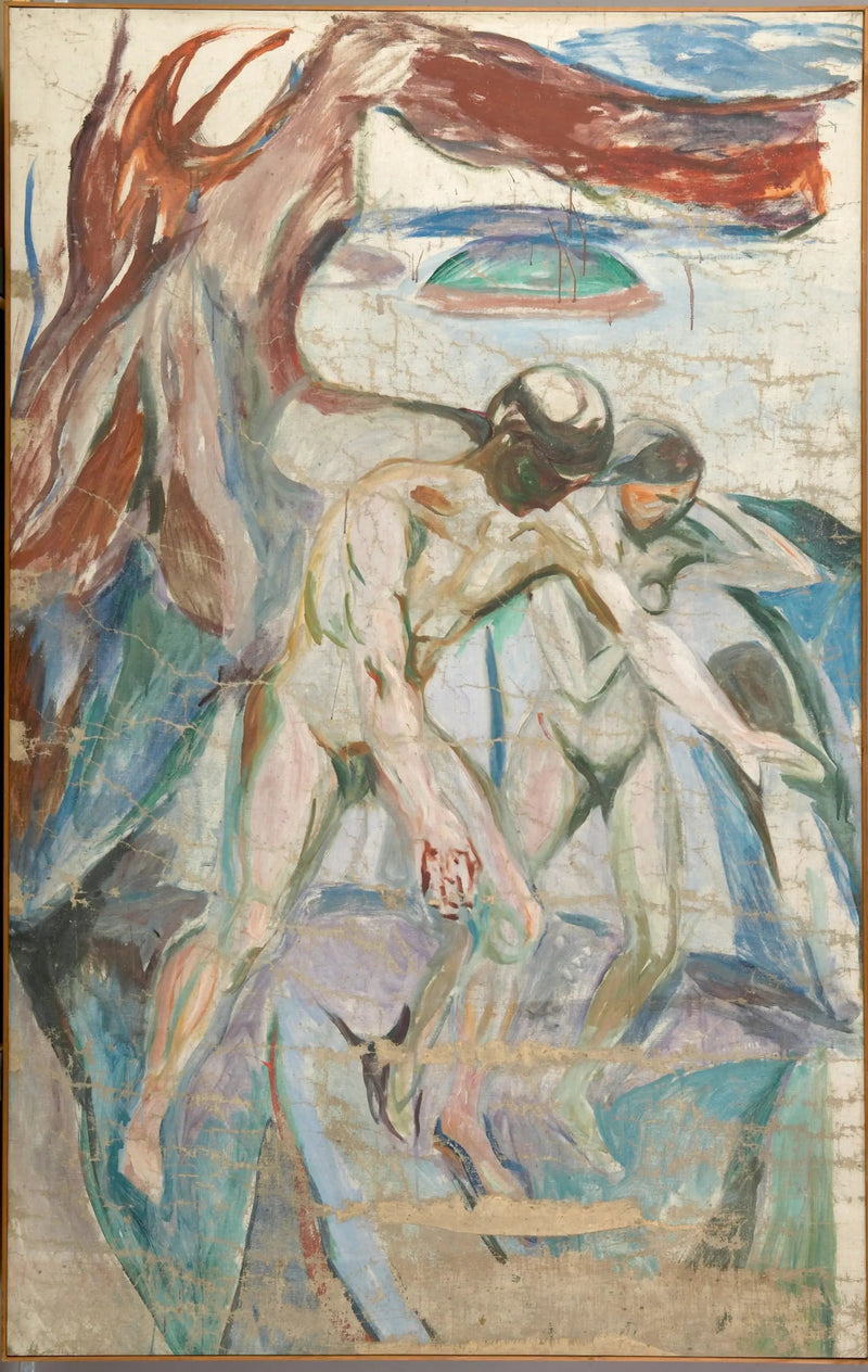 De Storm: linkermiddenstuk - Edvard Munch