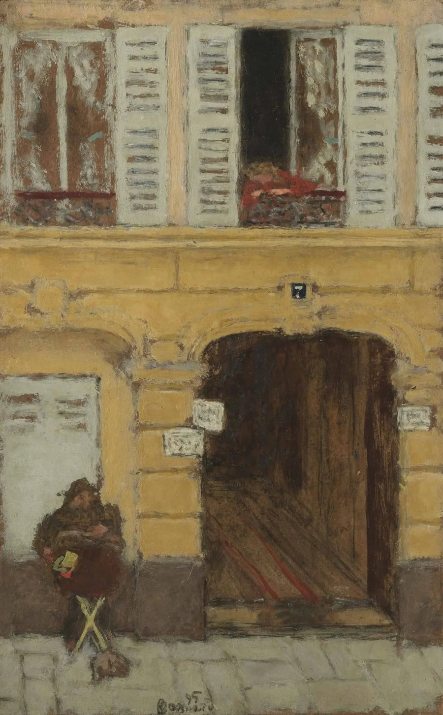 De draaiorgel - Pierre Bonnard