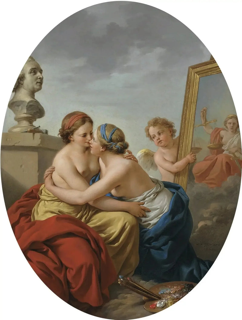De Unie van Beeldhouwkunst en Schilderkunst - Louis Jean François Lagrenée

Source:
L'Union de la Sculpture et de la Peinture - Louis Jean François Lagrenée