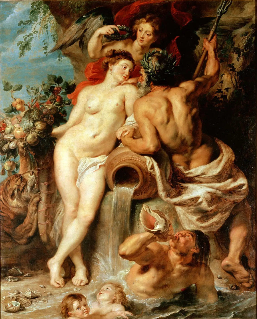 De Unie van de Aarde en het Water - Peter Paul Rubens