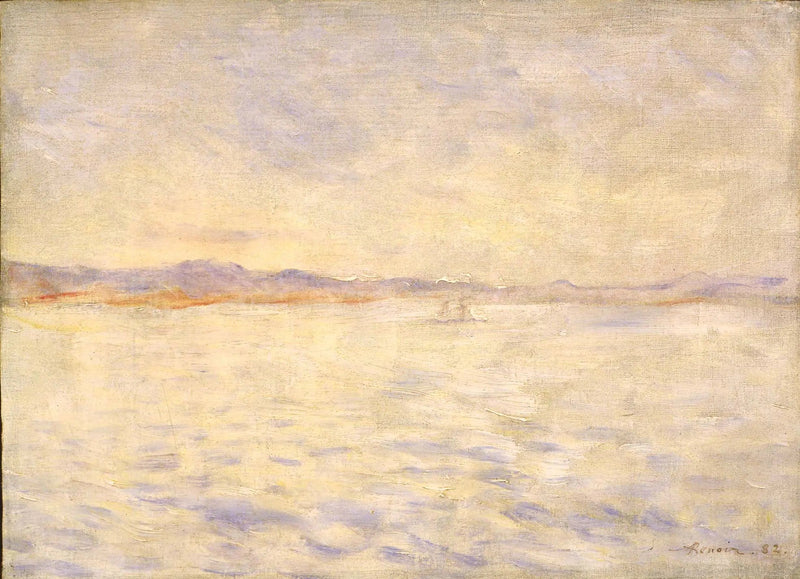 De baai van Napels - Pierre-Auguste Renoir
