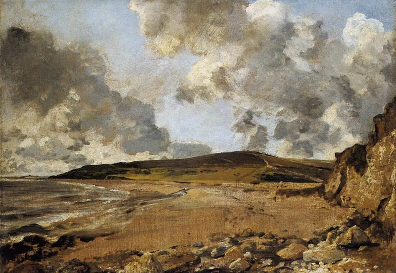 De baai van Weymouth: Bowleaze Cove en Jordon Hill - John Constable