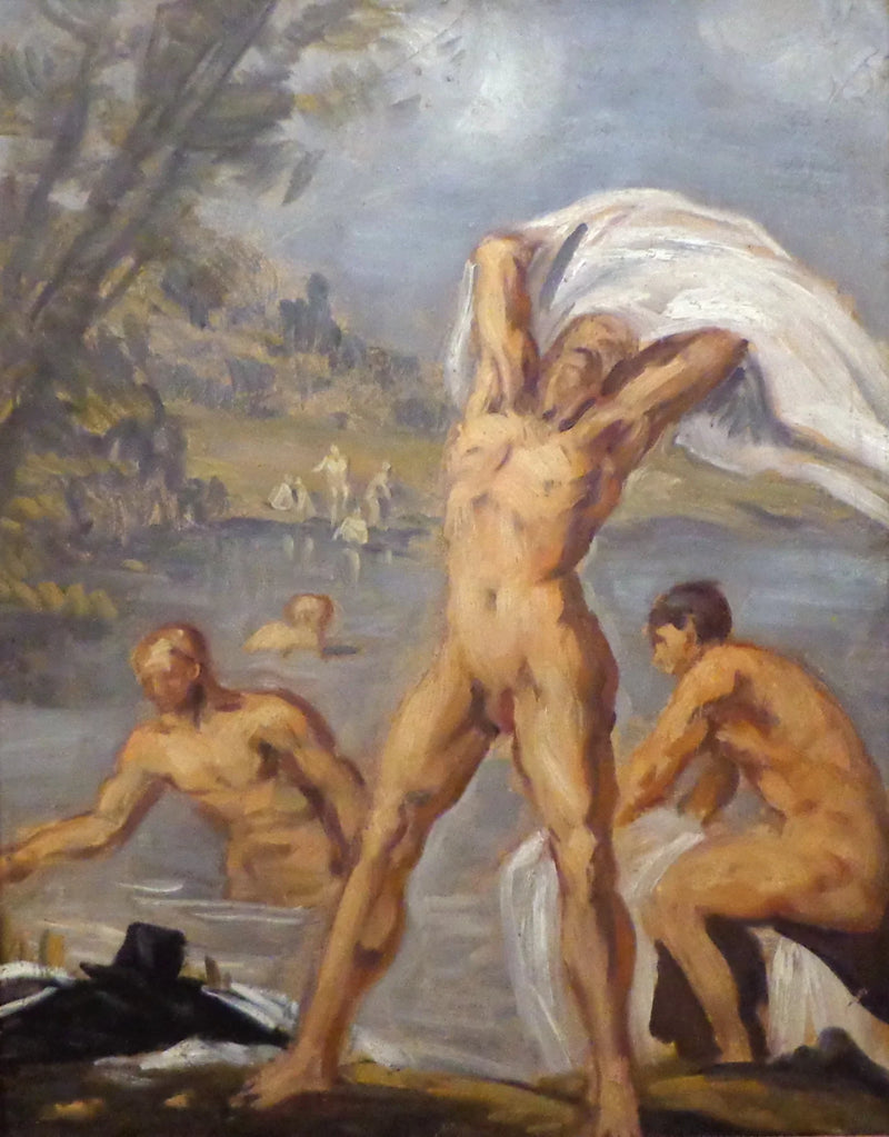 Het Zwemmen - Émile Bernard