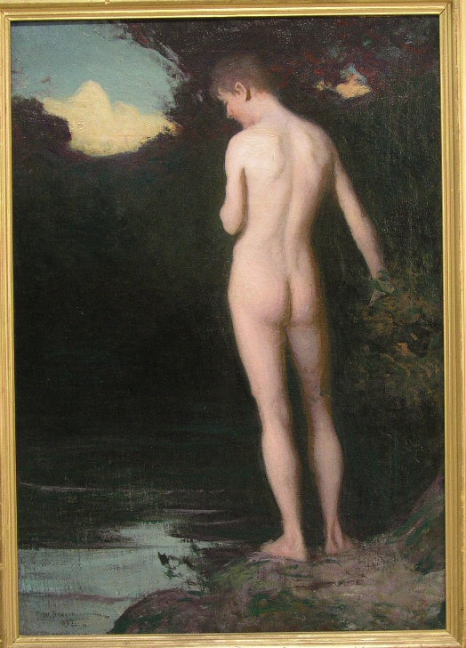 De badende vrouw - Frank Weston Benson
