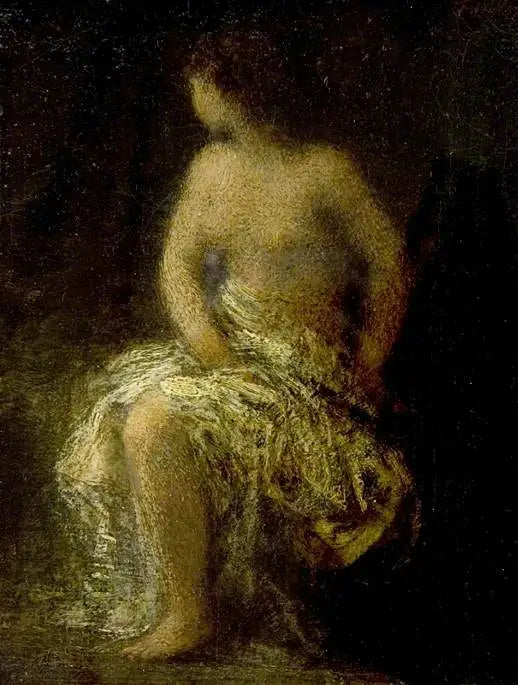 Het badmeisje - Henri Fantin-Latour

Source:
La Baigneuse - Henri Fantin-Latour