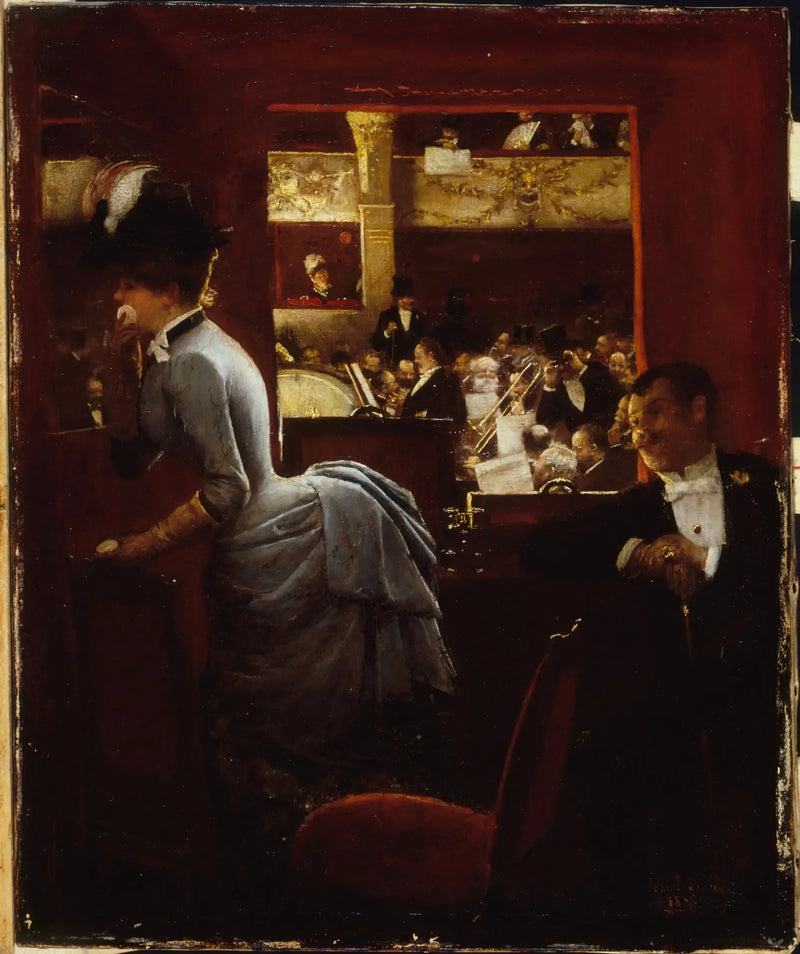 Het bad, in het Variété-theater - Jean Béroud

Source:
La Baignoire, au théâtre des Variétés - Jean Béraud