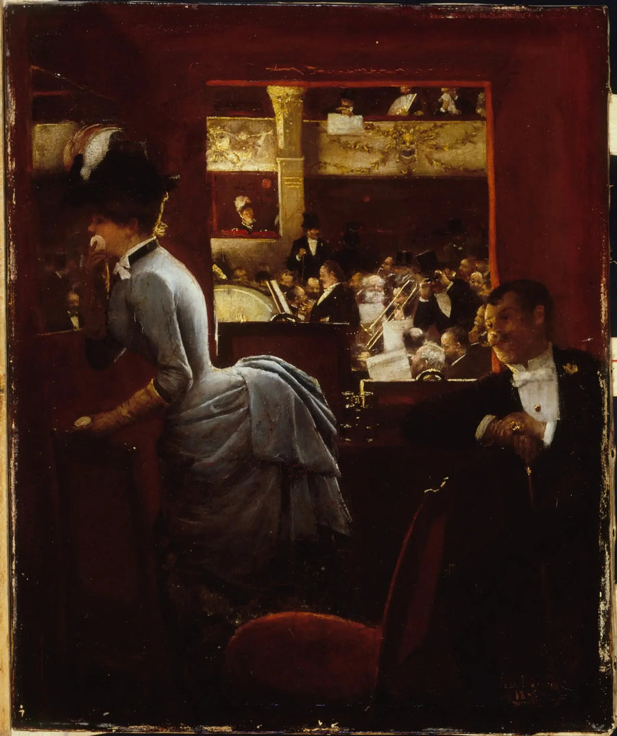 Het bad, in het Variété-theater - Jean Béroud

Source:
La Baignoire, au théâtre des Variétés - Jean Béraud