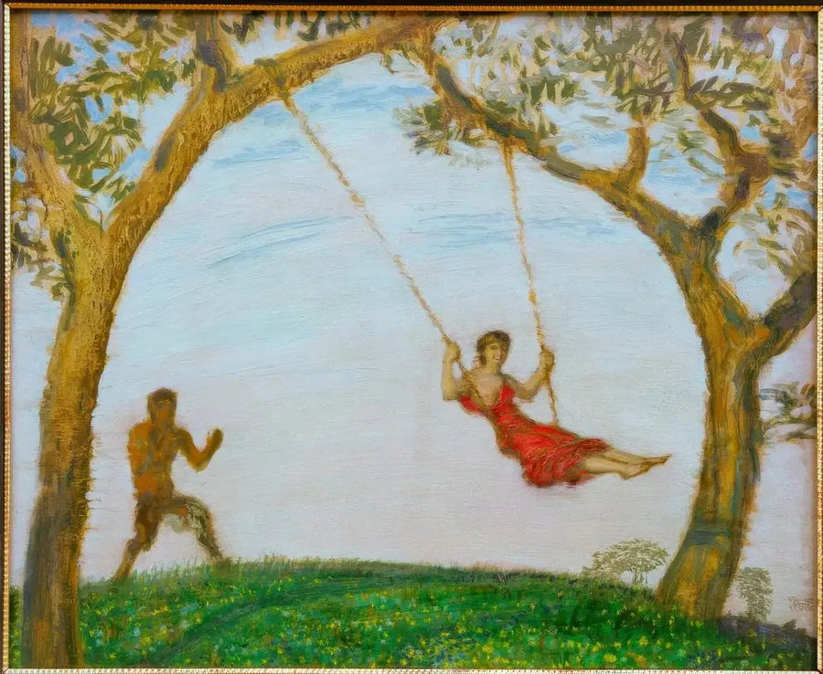 De Schommel - Franz von Stuck