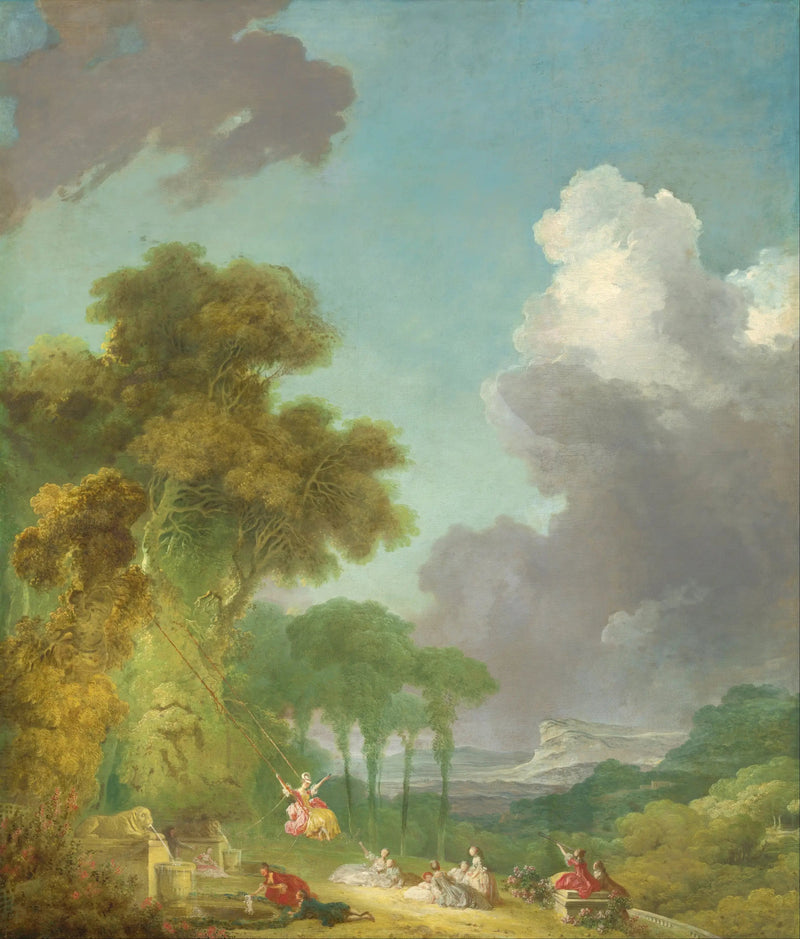 De Schommel - Jean-Honoré Fragonard