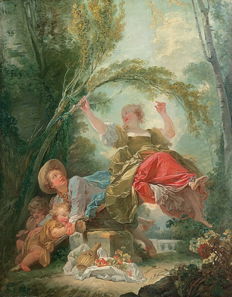 de schommel - Jean-Honoré Fragonard