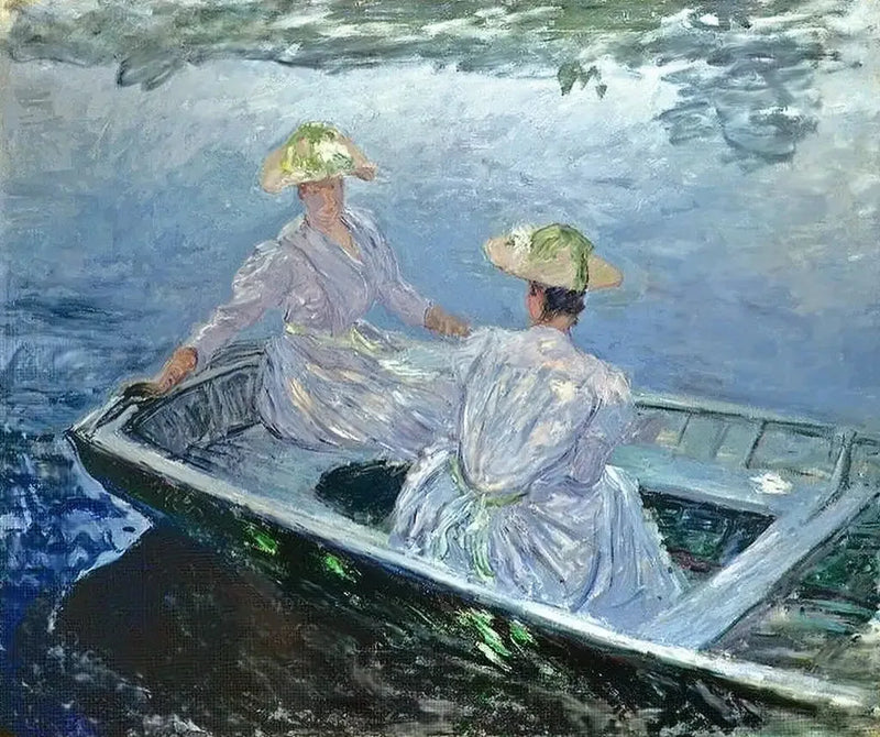 De Blauwe Boot - Claude Monet