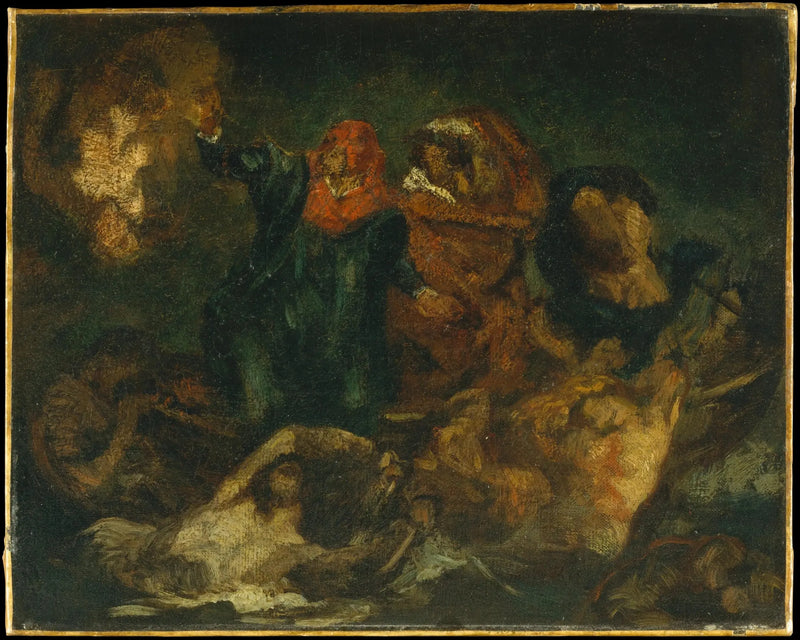 De boot van Dante - Édouard Manet