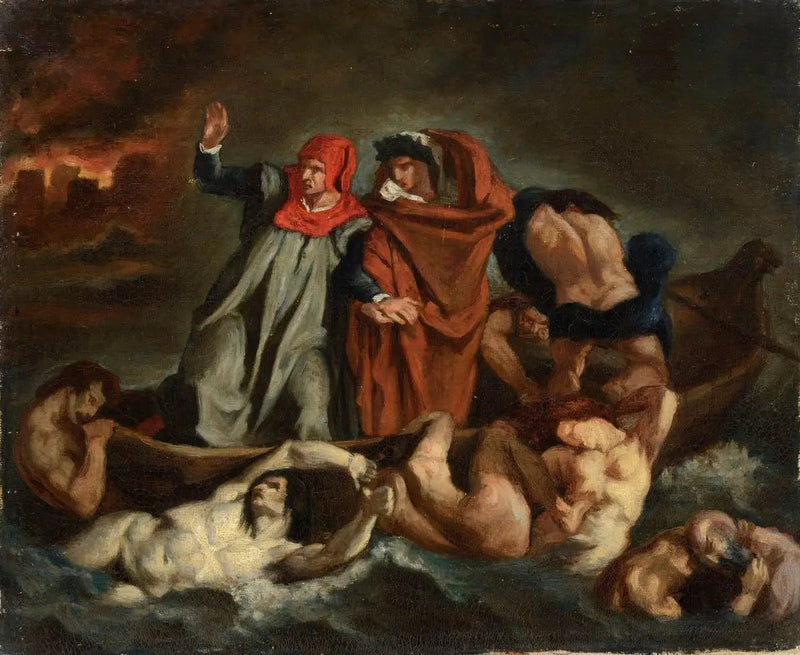 De Dantes Boot - Édouard Manet