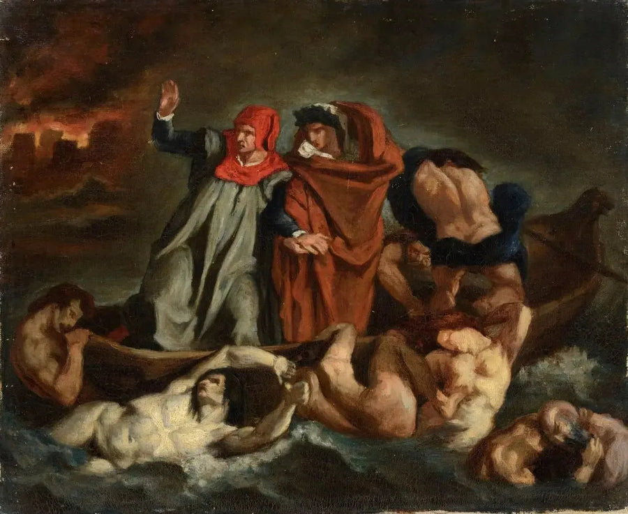 De Dantes Boot - Édouard Manet
