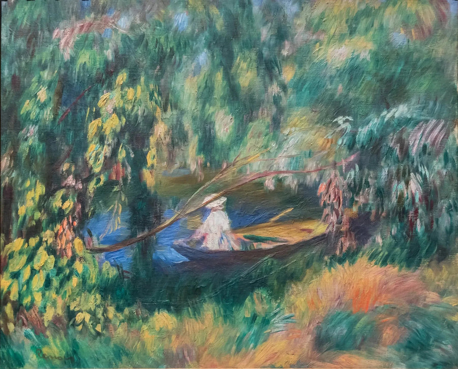 De boot - Pierre-Auguste Renoir