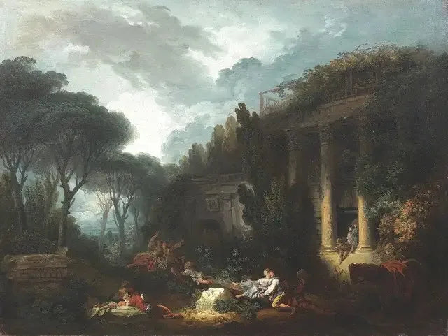 De weegschaal - Jean-Honoré Fragonard