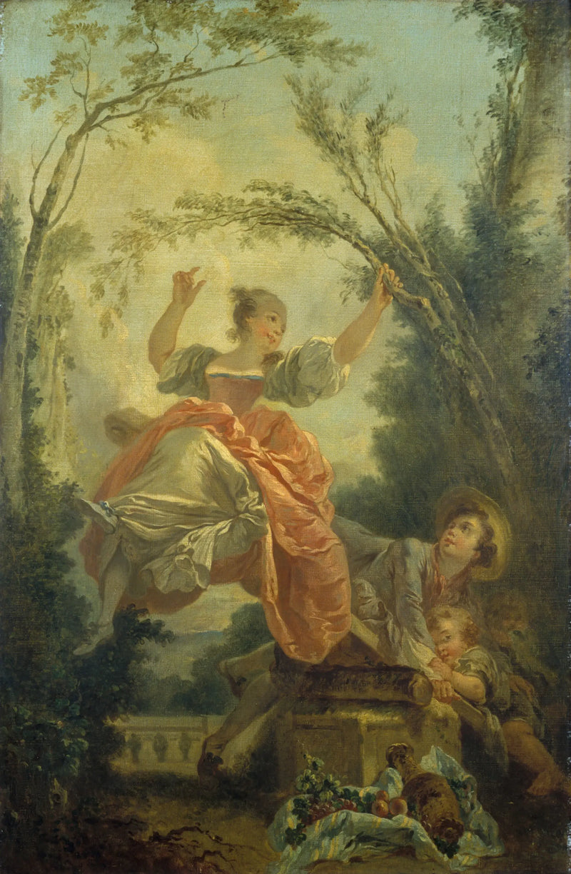 De weegschaal - Jean-Honoré Fragonard